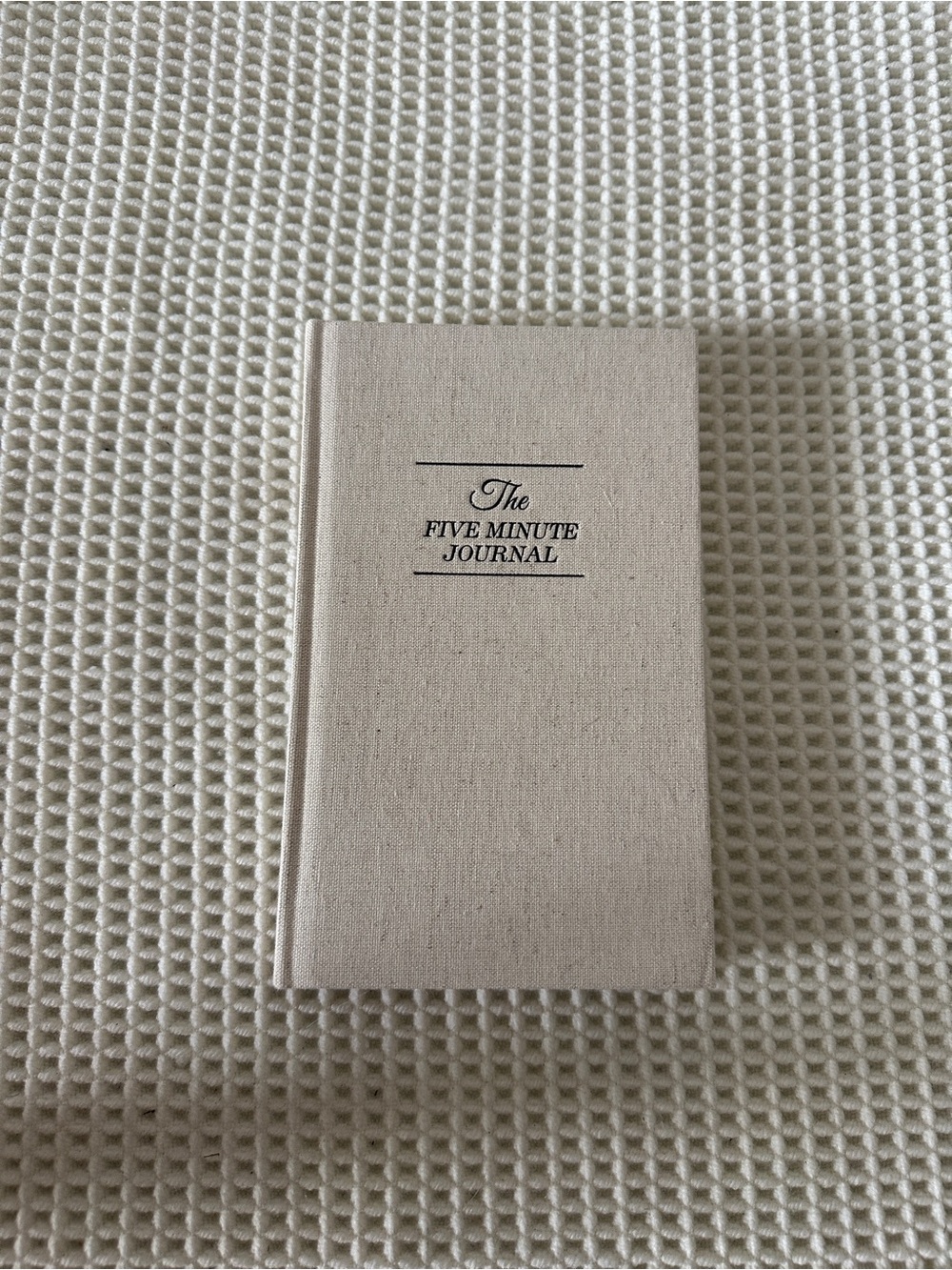 The Five Minute Journal
